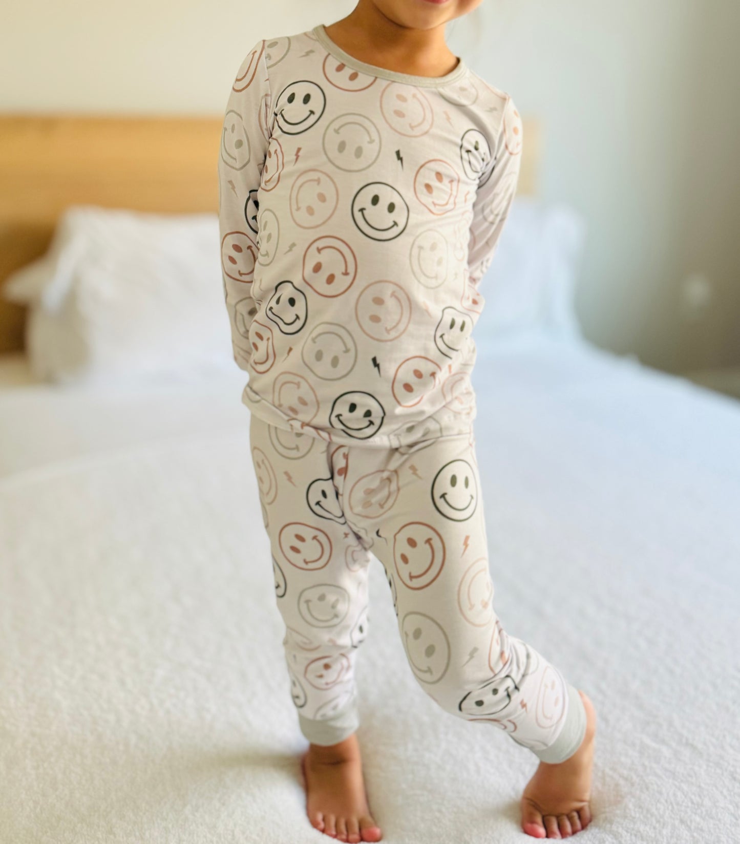 Happy Little Guys Boys Bamboo Pajama Set