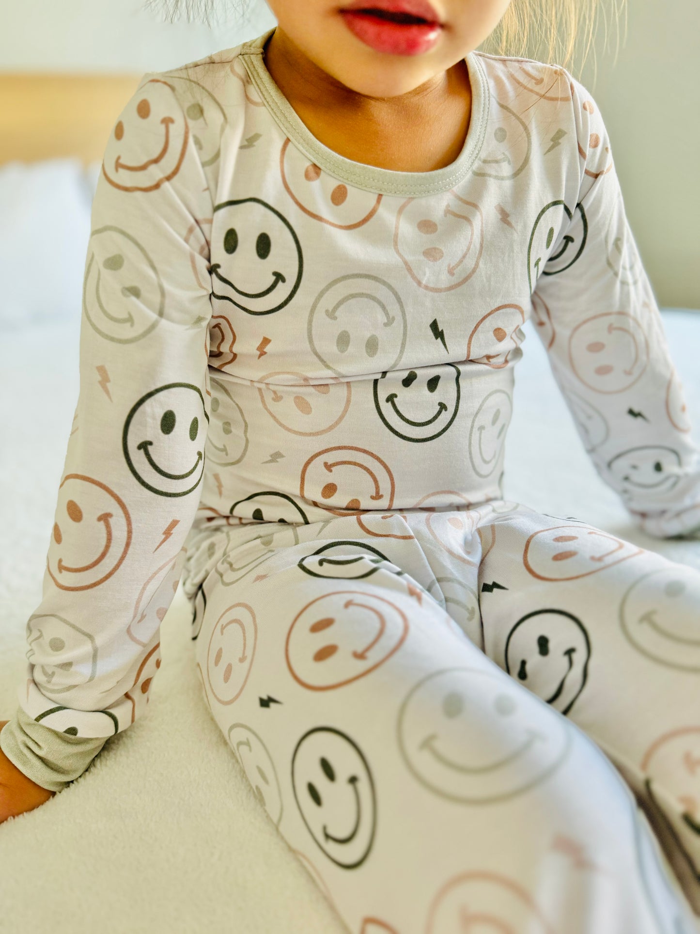 Happy Little Guys Boys Bamboo Pajama Set