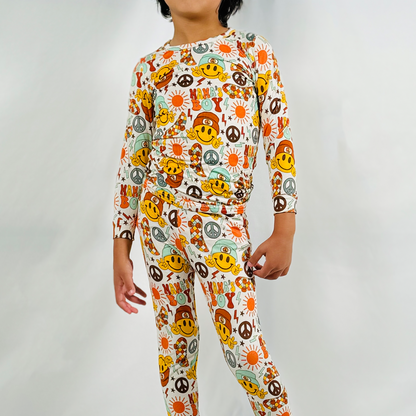 Mama's Boy Bamboo Boys Pajama Set