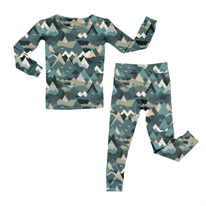 Alpine Adventures Boys Bamboo Pajamas Set