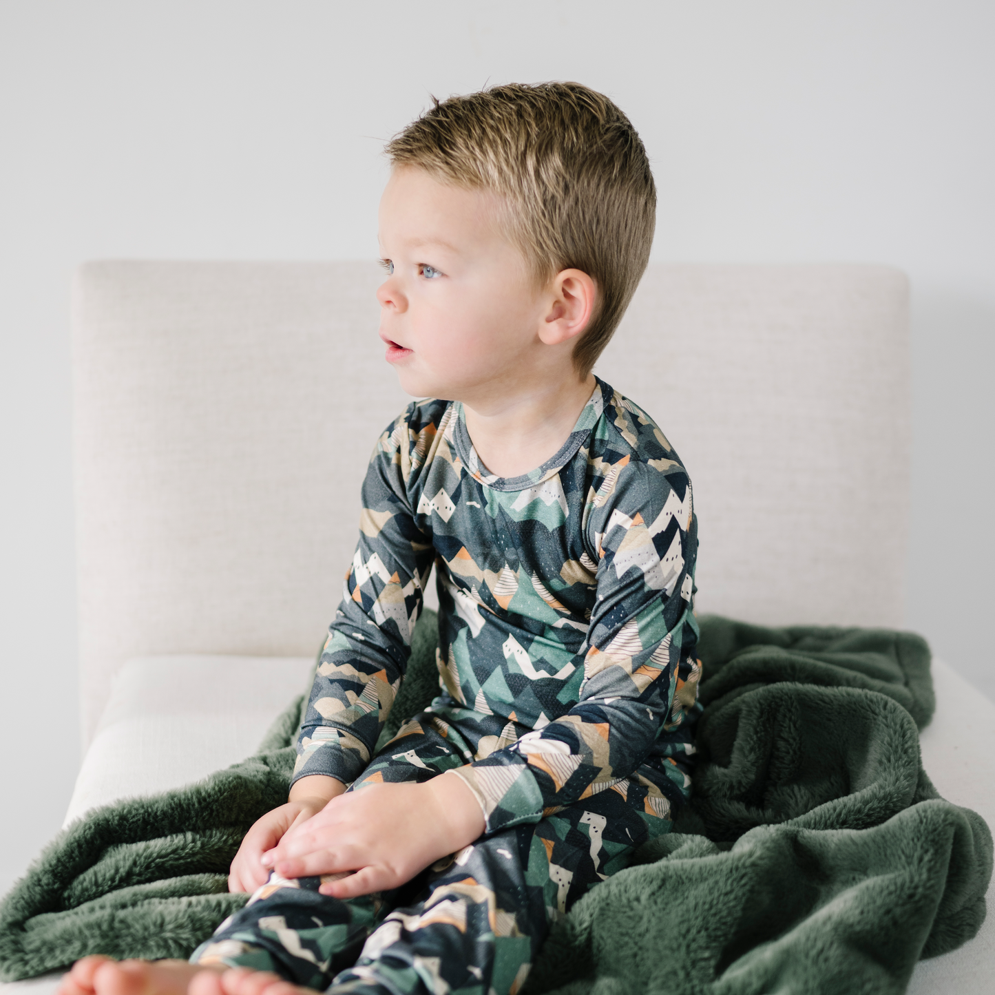 Alpine Adventures Boys Bamboo Pajamas Set