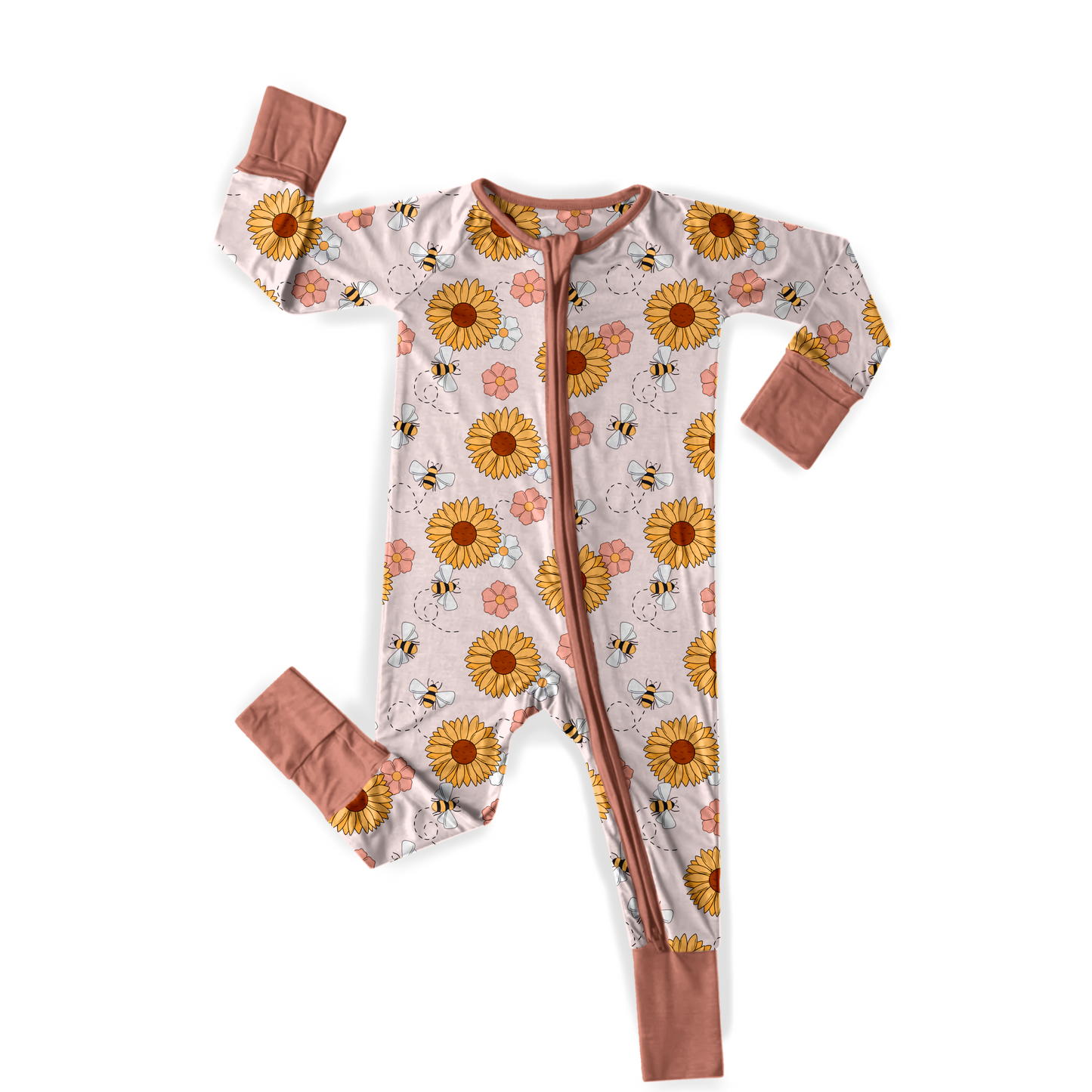 Pre-Order Baby Bumbles Girls Bamboo Zippy Sleeper